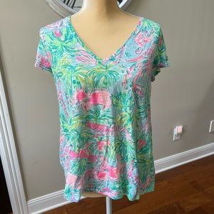 Lilly Pulitzer top sz Med!